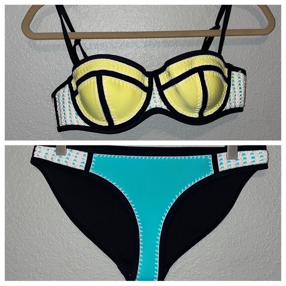 triangl swimwear Swim Triangl Crochet Detail Bikini